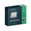 V-TAC LED reflektor 30W RGB + 6500K infra távirányítóval 115° fekete házas - 23462