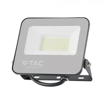   V-TAC LED reflektor 50W RGB + 6500K infra távirányítóval 115° fekete házas - 23463
