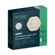 V-TAC 20W / 40W / 20W mennyezeti lámpa, távirányítható, dimmelhető - 23587