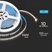 V-TAC futófény LED szalag (23610-es vezérlővel működik) SMD2835 120LED/M 10W/M 800lm/M 24V IP20 4000K - 23608