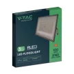 V-TAC 100W LED reflektor CCT 3in1 Szürke házas - 23615