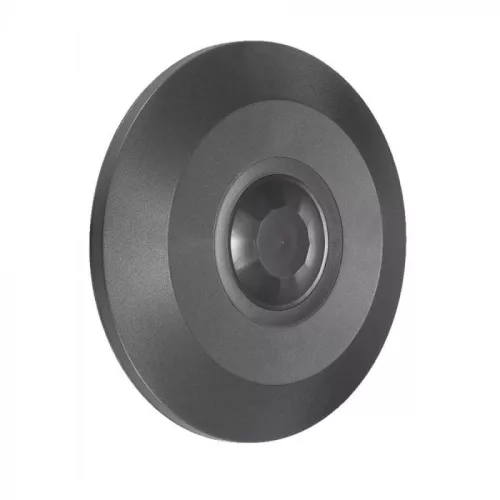 V-TAC Mennyezeti infravörös mozgásérzékelő 360° - Full fekete - 23677