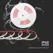 V-TAC LED szalag SMD2025 286LED/M 12.5W/M 220V IP65 3000K 10M/Tekercs - 23718