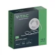 V-TAC LED szalag SMD2835 121LED/M 10.5W/M 220V IP65 Piros 10M/Tekercs - 23724