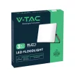 V-TAC 30W LED reflektor CCT 3in1 Fekete házas, tejüveg búra - 23769
