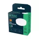 V-TAC LED spotlámpa  GX53 6.4W 120° 3000K kör - 23901