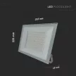V-TAC 100W LED reflektor 110° 6500K fehér házas - 23981