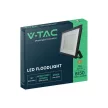 V-TAC 100W LED reflektor 110° 6500K fekete házas - 23982