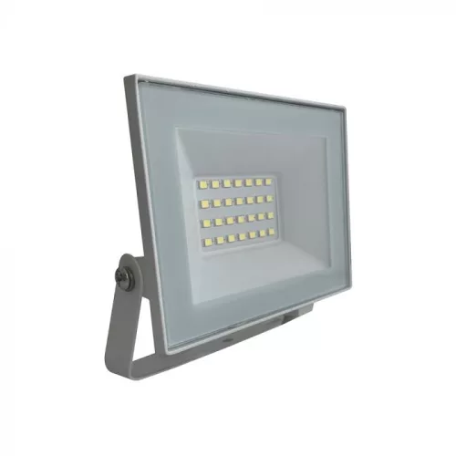 V-TAC 20W LED reflektor 110° 4000K fehér házas - 23983