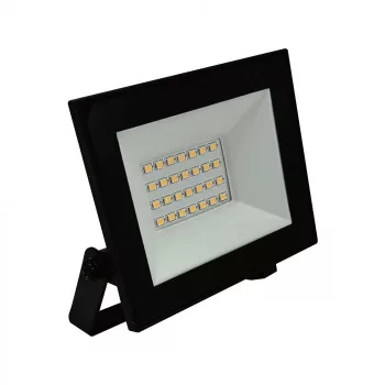V-TAC 20W LED reflektor 110° 4000K fekete házas - 23984