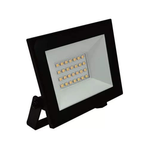 V-TAC 20W LED reflektor 110° 4000K fekete házas - 23984