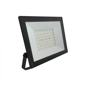 V-TAC 50W LED reflektor 110° 4000K fekete házas - 23988