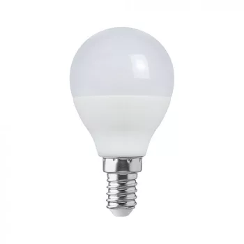 V-TAC LED izzó  E14 P45 6.5W 180° 4000K kisgömb - 24019