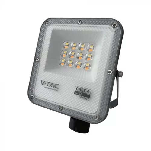 V-TAC 10W LED reflektor CCT 3in1 Fekete házas (Cree Chip) - 240726