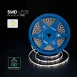 V-TAC LED szalag 5mm széles SMD2835 120LED/M 8W/M 24V IP20 4000K (CREE Chip) - 240816