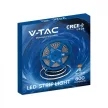 V-TAC LED szalag 5mm széles SMD2835 120LED/M 8W/M 24V IP20 6500K (CREE Chip) - 240826