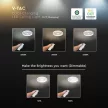 V-TAC LED dizájn lámpa - dimmelhető - 55W 3in1- fehér - 24137
