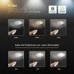 V-TAC LED dizájn lámpa - dimmelhető - 60W 3in1- fehér - 24138