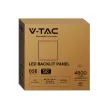 V-TAC Backlit LED panel 40W 600 x 600 mm 120LM/W 4000K - 24143