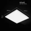 V-TAC Backlit LED panel 40W 600 x 600 mm 120LM/W 4000K - 24143