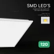 V-TAC Backlit LED panel 40W 600 x 600 mm 120LM/W 4000K - 24143