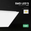 V-TAC Backlit LED panel 40W 600 x 600 mm 120LM/W (Cree Chip) 6500K - 241466