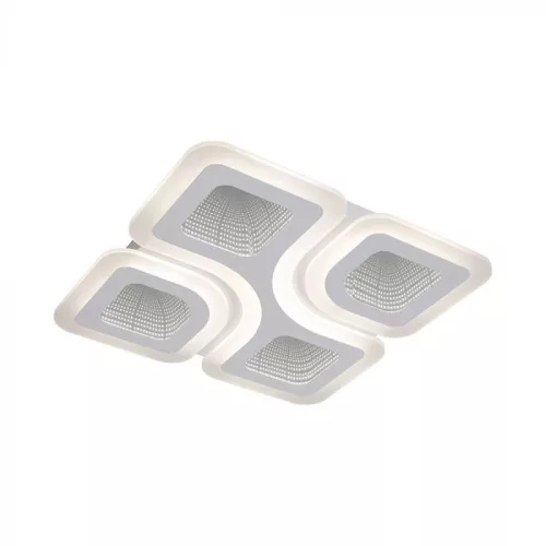 V-TAC 70W Dekoratív mennyezeti LED lámpa távirányítóval 3in1  - 24174