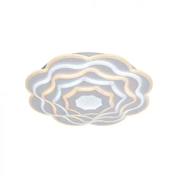   V-TAC 100W Dekoratív mennyezeti LED lámpa távirányítóval 3in1  - 24175