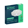 V-TAC 100W Dekoratív mennyezeti LED lámpa távirányítóval 3in1  - 24175