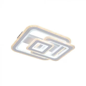   V-TAC 80W Dekoratív mennyezeti LED lámpa távirányítóval 3in1  - 24176