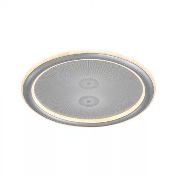   V-TAC 50W Dekoratív mennyezeti LED lámpa távirányítóval 3in1  - 24182