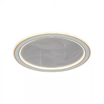   V-TAC 50W Dekoratív mennyezeti LED lámpa távirányítóval 3in1  - 24184