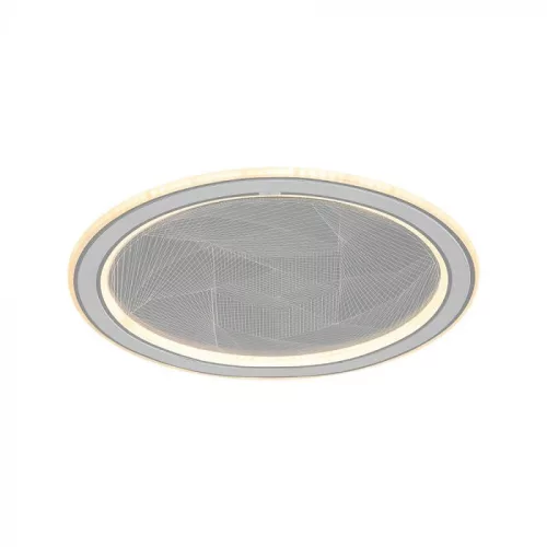 V-TAC 50W Dekoratív mennyezeti LED lámpa távirányítóval 3in1  - 24184