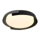 V-TAC Smart Dekoratív mennyezeti LED lámpa távirányítóval 48W 3in1 szürke/fekete  - 24185