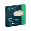 V-TAC 30W / 60W / 30W mennyezeti lámpa, távirányítható, dimmelhető fekete - 24202