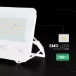 V-TAC 100W LED reflektor 115° 4000K 135LM/W fehér házas (CREE Chip) 1M hosszú vezetékkel - 242106