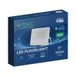 V-TAC 200W LED reflektor 115° 4000K 135LM/W fehér házas (CREE Chip) 1M hosszú vezetékkel - 242126