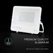 V-TAC 200W LED reflektor 115° 6500K 135LM/W fehér házas (CREE Chip) 1M hosszú vezetékkel - 242136