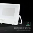 V-TAC 200W LED reflektor 115° 6500K 135LM/W fehér házas (CREE Chip) 1M hosszú vezetékkel - 242136