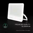 V-TAC 300W LED reflektor 115° 4000K 135LM/W fehér házas (CREE Chip) 1M hosszú vezetékkel - 242146