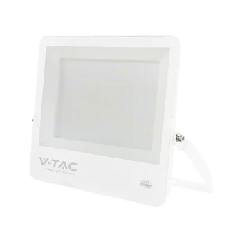   V-TAC 300W LED reflektor 115° 6500K 135LM/W fehér házas (CREE Chip) 1M hosszú vezetékkel - 242156