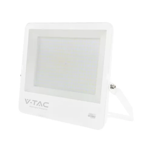 V-TAC 300W LED reflektor 115° 6500K 135LM/W fehér házas (CREE Chip) 1M hosszú vezetékkel - 242156
