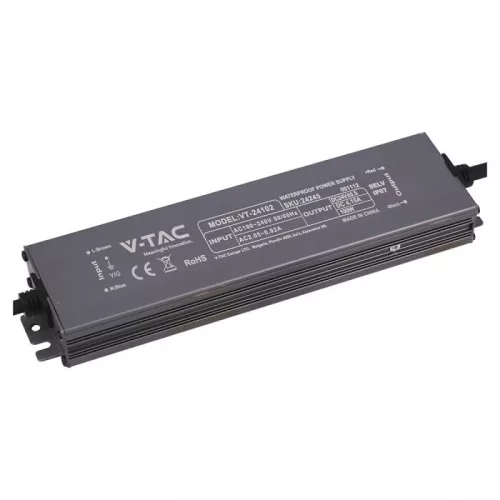 V-TAC LED Fémházas szerelhető vízálló tápegység 100W 4.15A 24V IP67 - 24245