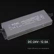 V-TAC LED Fémházas szerelhető vízálló tápegység 300W 12.5A 24V IP67 - 24248