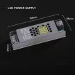 V-TAC LED Fémházas szerelhető SLIM tápegység 36W 3A 12V IP20 - 24254