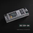 V-TAC LED Fémházas szerelhető SLIM tápegység 60W 5A 12V IP20 - 24255