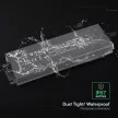 V-TAC LED Fémházas szerelhető vízálló tápegység 150W 12.5A 12V IP67 - 24265