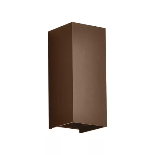 V-TAC 10W LED Fali lámpa corten barna 3IN1 (2700K-4000K) - IP65 - 24347