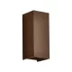 V-TAC 10W LED Fali lámpa corten barna 3IN1 (2700K-4000K) - IP65 - 24347