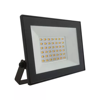 V-TAC 30W LED reflektor 110° 4000K fekete házas - 24419